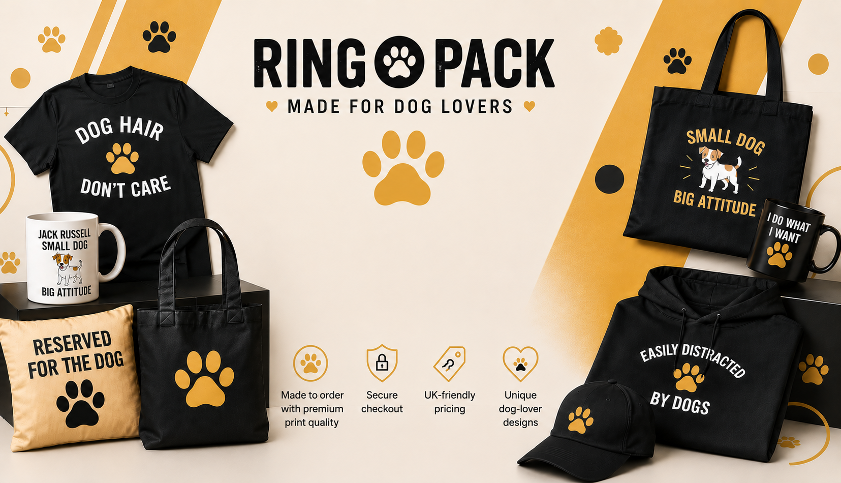 Custom Dog Gifts Made Just for You – Discover The Ringo Pack Collection