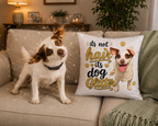 Dog Glitter Double-Sided Pillow – Funny Dog Lover Gift