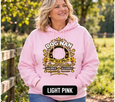 Personalised Dog Nan Classic Hoodie – Custom Dog Photo & Name
