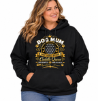 Personalised Dog Mum Classic Hoodie – Custom Dog Photo & Name