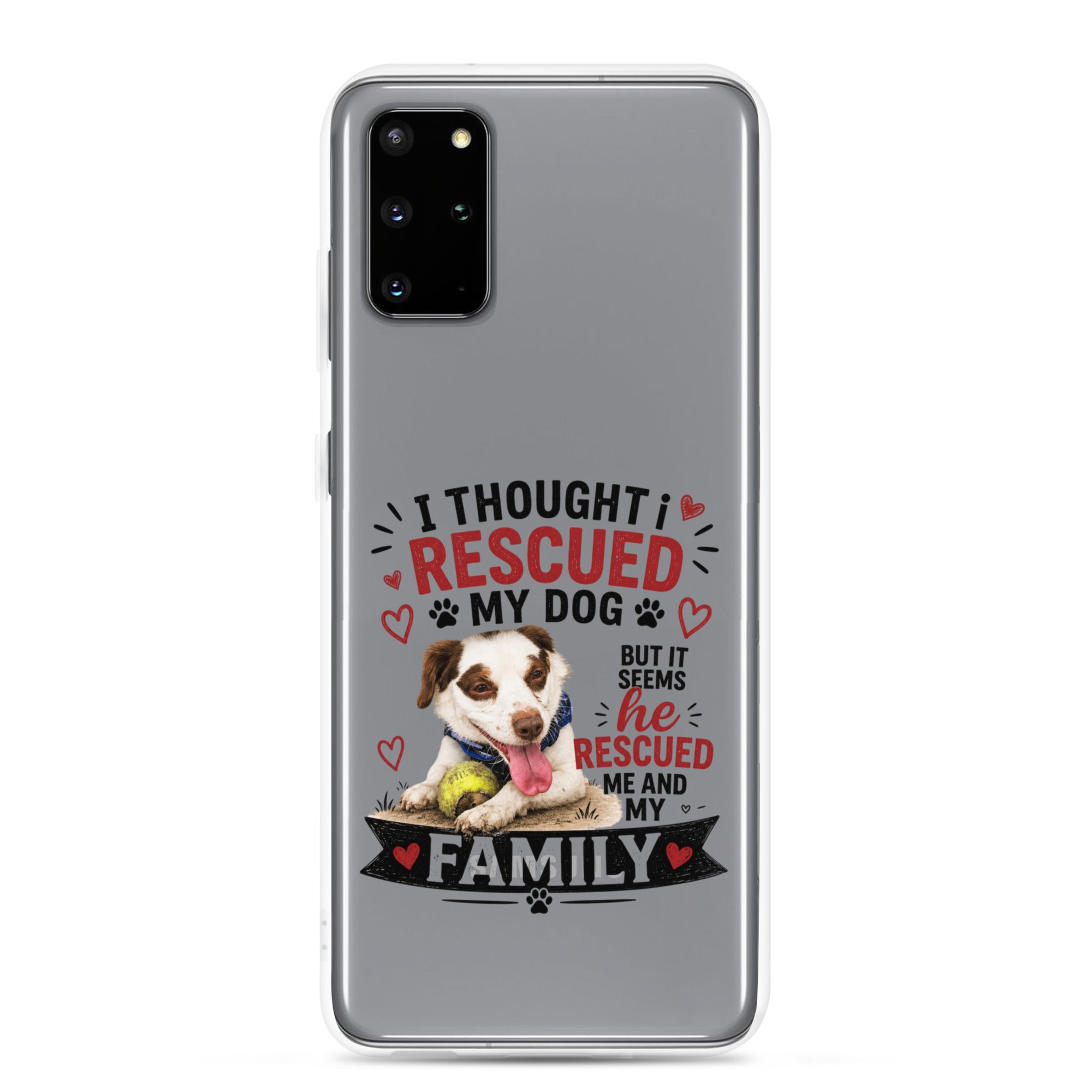 Phone case, rescued me image
