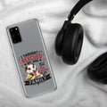 Phone case with Rescued me Mock up 1