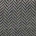 The Balmoral Luxury Herringbone Calming Donut Dog Bed