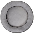 The Balmoral Luxury Herringbone Calming Donut Dog Bed