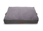 The Balmoral Luxury Herringbone Flat Pillow Dog Bed