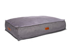 The Balmoral Luxury Herringbone Flat Pillow Dog Bed