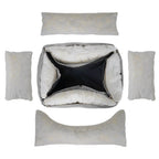 The Highclere Luxury Memory Foam Bolster Dog Bed