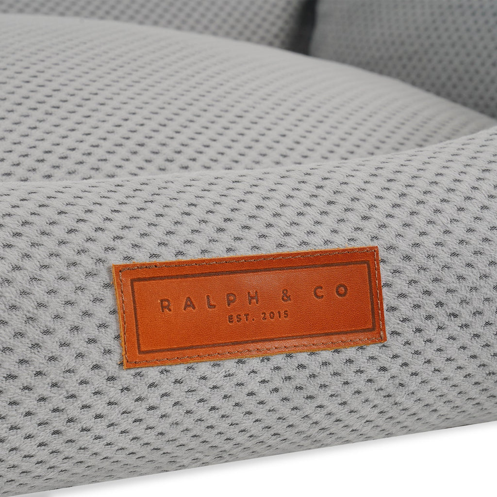 The Highclere Luxury Memory Foam Bolster Dog Bed