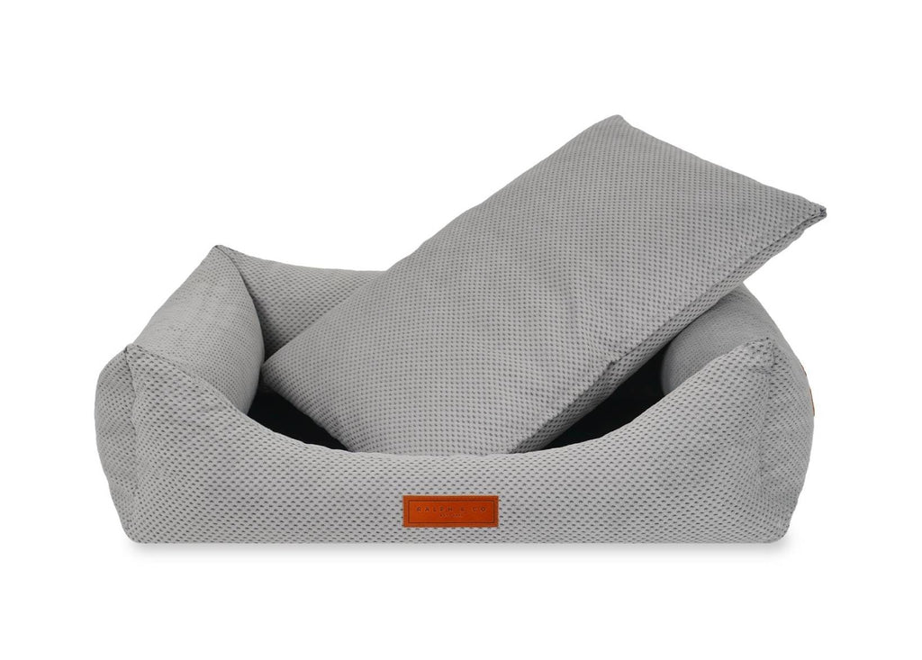 The Highclere Luxury Memory Foam Bolster Dog Bed