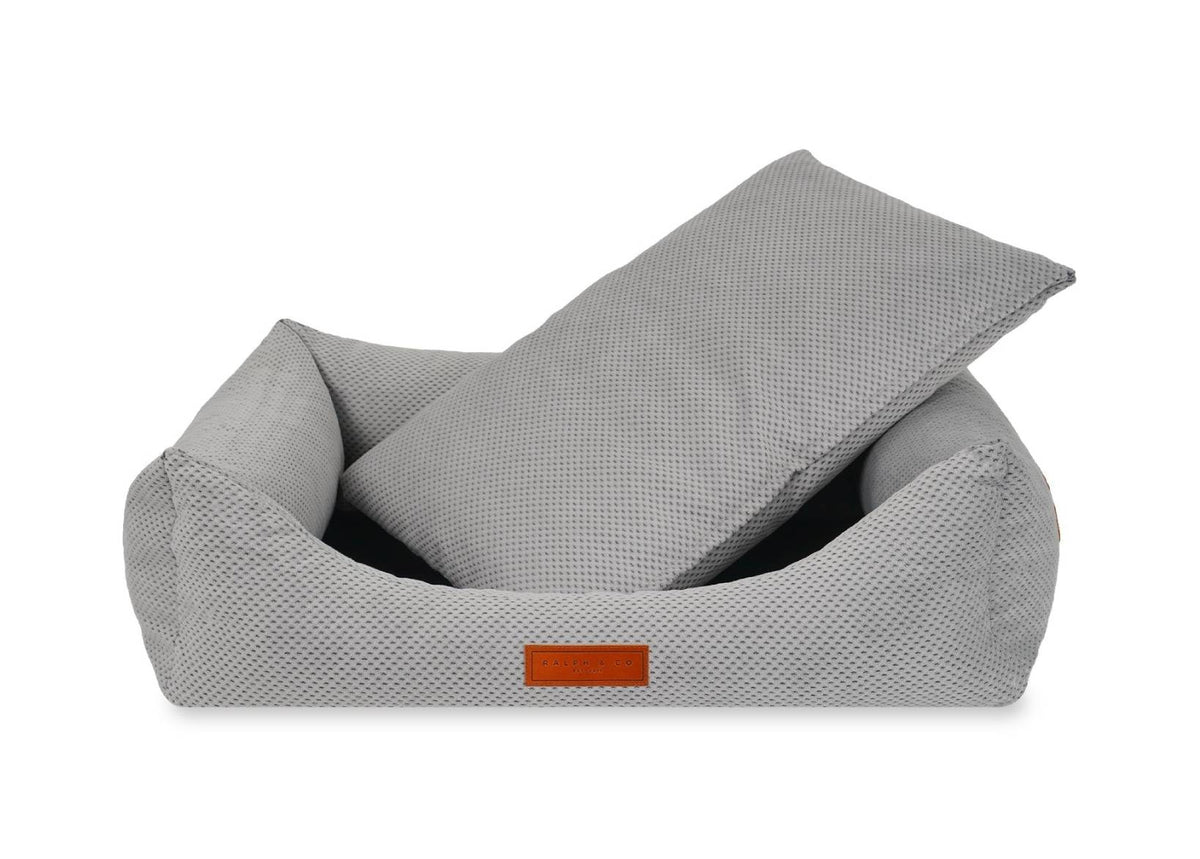 The Highclere Luxury Memory Foam Bolster Dog Bed