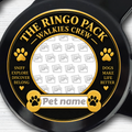 Additional view of Personalised Retractable Dog Lead - Custom Dog Photo & Name