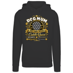Personalised Dog Mum Premium Heavy Hoodie - Custom Dog Photo & Name