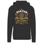 Personalised Dog Dad Premium Heavy Hoodie - Custom Dog Photo & Name