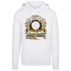 Additional view of Personalised Dog Dad Premium Heavy Hoodie - Custom Dog Photo & Name