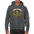 Additional view of Personalised Dog Mum Classic Hoodie - Custom Dog Photo & Name