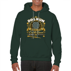 Additional view of Personalised Dog Mum Classic Hoodie - Custom Dog Photo & Name