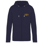 Additional view of Personalised Dog Mum Premium Zip Hoodie - Custom Dog Photo & Name