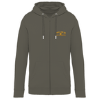 Additional view of Personalised Dog Mum Premium Zip Hoodie - Custom Dog Photo & Name