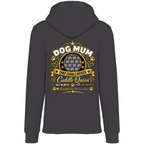 Additional view of Personalised Dog Mum Premium Zip Hoodie - Custom Dog Photo & Name