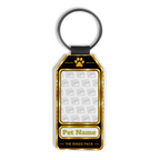 Additional view of Personalised Dog Photo & Name Keyring - Custom Pet Gift