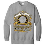Additional view of Personalised Dog Aunty Sweatshirt - Custom Dog Photo & Name
