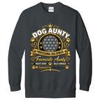 Additional view of Personalised Dog Aunty Sweatshirt - Custom Dog Photo & Name