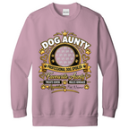 Additional view of Personalised Dog Aunty Sweatshirt - Custom Dog Photo & Name