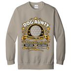 Additional view of Personalised Dog Aunty Sweatshirt - Custom Dog Photo & Name
