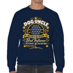 Additional view of Personalised Dog Uncle Sweatshirt - Custom Dog Photo & Name