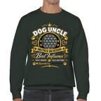 Additional view of Personalised Dog Uncle Sweatshirt - Custom Dog Photo & Name