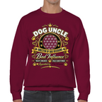 Additional view of Personalised Dog Uncle Sweatshirt - Custom Dog Photo & Name