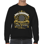 Additional view of Personalised Dog Grandad Sweatshirt - Custom Dog Photo & Name Gift