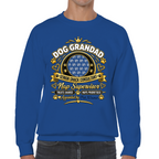 Additional view of Personalised Dog Grandad Sweatshirt - Custom Dog Photo & Name Gift