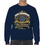 Additional view of Personalised Dog Grandad Sweatshirt - Custom Dog Photo & Name Gift