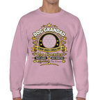 Additional view of Personalised Dog Grandad Sweatshirt - Custom Dog Photo & Name Gift