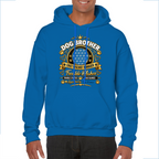 Additional view of Personalised Dog Brother Classic Hoodie - Custom Dog Photo & Name