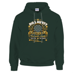 Additional view of Personalised Dog Aunty Classic Hoodie - Custom Dog Photo & Name