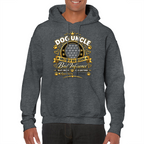Additional view of Personalised Dog Uncle Classic Hoodie - Custom Dog Photo & Name