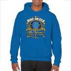 Additional view of Personalised Dog Uncle Classic Hoodie - Custom Dog Photo & Name