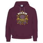 Additional view of Personalised Dog Nan Classic Hoodie - Custom Dog Photo & Name