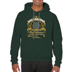 Additional view of Personalised Dog Grandad Classic Hoodie - Custom Dog Photo & Name