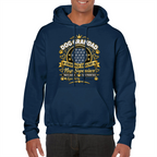 Additional view of Personalised Dog Grandad Classic Hoodie - Custom Dog Photo & Name