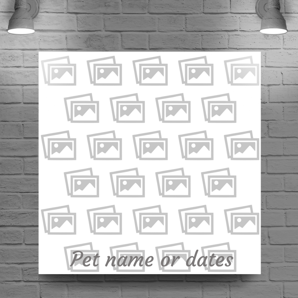 Personalised Pet Photo Canvas – Your Dog’s Photo on Canvas