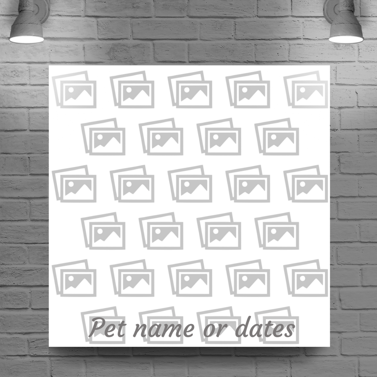 Personalised Pet Photo Canvas – Your Dog’s Photo on Canvas