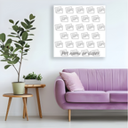 Personalised Pet Photo Canvas – Your Dog’s Photo on Canvas