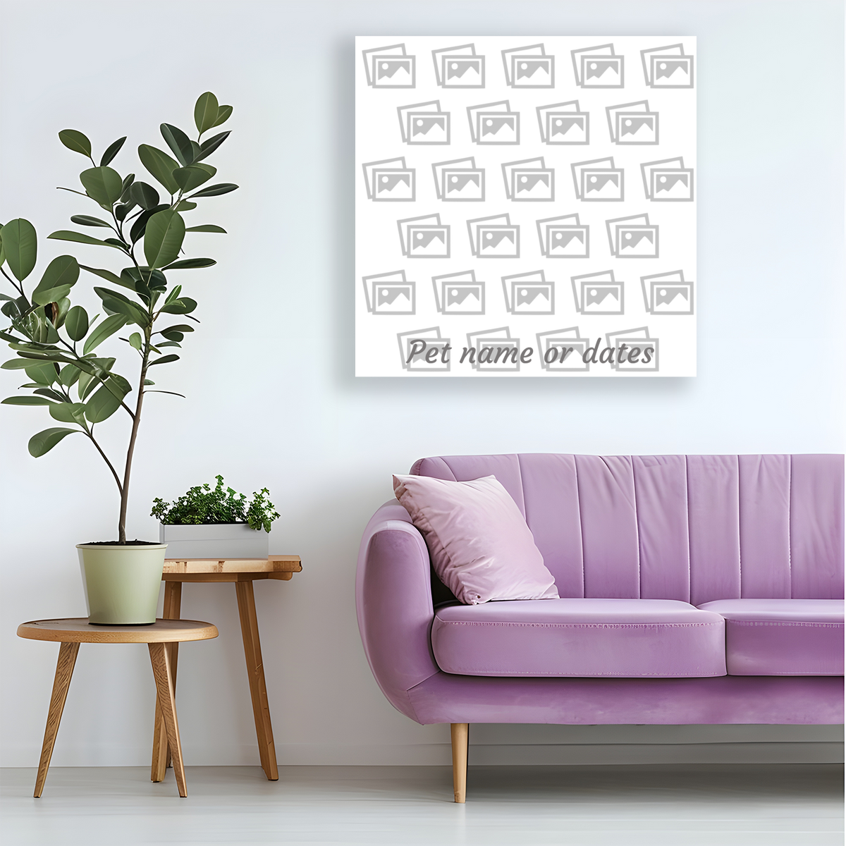 Personalised Pet Photo Canvas – Your Dog’s Photo on Canvas