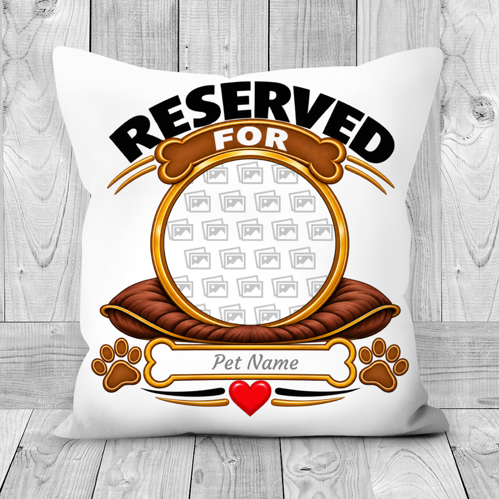 Personalised “I Don’t Just Bark” Dog Photo Pillow