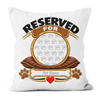 Personalised I Thought I Rescued My Dog Pillow – Female Dog