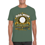 Personalised Dog Mum T-Shirt – Custom Dog Photo & Name Gift