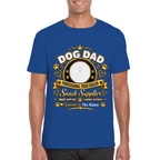 Personalised Dog Dad T-Shirt – Custom Dog Photo & Name Gift